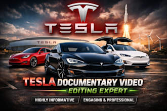 professional tesla and automotive documentary video editor