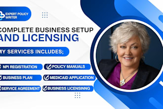 get licensed home care policy manual, npi medicaid enrollment business plan