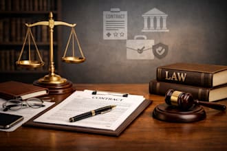 provide legal researching and content writing services