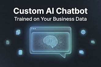 create an ai support chatbot