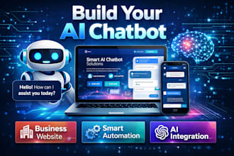 build a custom ai chatbot website for your business