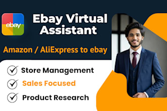 complete manage your ebay dropshipping store and automation
