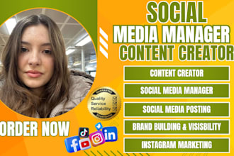 be your social media manager social media marketing twitter account manager