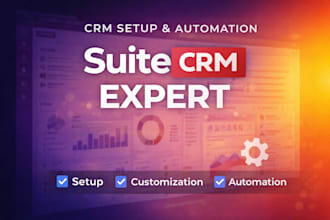 install, setup and customize suitecrm with automation and workflows