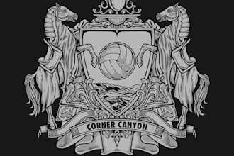 design an awesome custom coat of arms logo