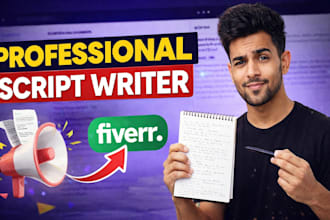 do professional youtube scriptwriting