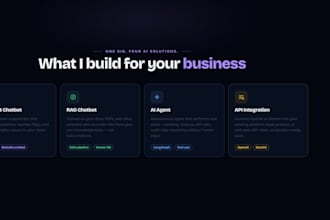 build an ai chatbot, ai agent for your business using chatgpt, langchain, gemini
