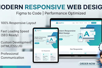 build responsive webpages using HTML CSS and javascript