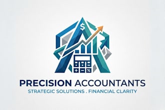 design a professional and trustworthy accountant logo