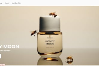 build perfume website fragrance store cologne ecommerce website perfume store