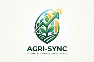design a professional agricultural consulting logo
