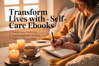 write a self care mental wellness and lifestyle improvement ebook