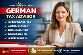 be your german tax advisor steuerberater vat registration tax return bookkeeping
