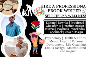 write self help ebook journal mental health guide wellness psychology amazon KDP