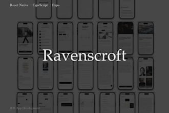 build your react native mobile app with clean UI and typescript