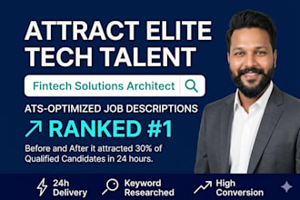 an ats optimized job description for tech and fintech hiring