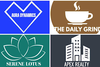 design a modern minimalist business logo and brand identity