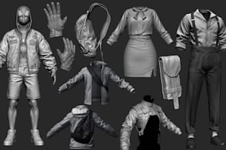 design second life outfit 3d clothing mesh for second life belleza legacy body