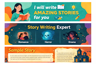write romantic, suspense and emotional stories