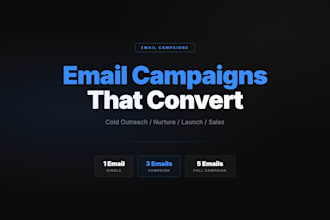write high converting emails for your marketing or cold email campaign