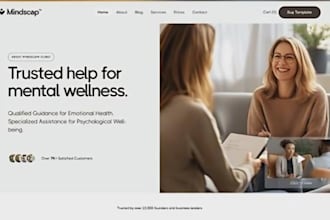 design squarespace psychotherapy website mental wellness counseling website