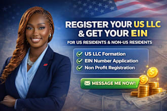 register us llc and ein for us and non us resident