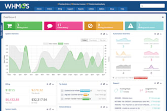 setup whmcs hosting website with payment integration