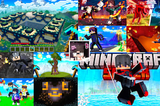 make a professional minecraft designs for you