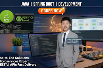 use spring boot to create java applications and microservices