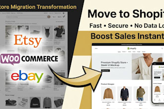 move etsy woocommerce ebay wordpress any online marketplace to shopify 4 profit