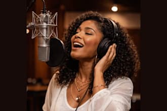be female gospel singer, ghostwriter, gospel soulful vocalist, female singer