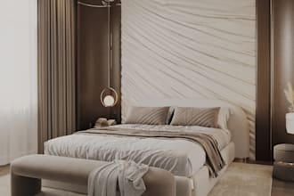 do interior design with realistic 3d rendering