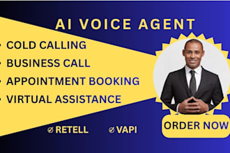 ai voice agent for cold calling appointment booking business call ai voice agent