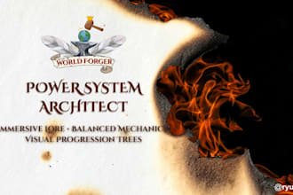 design a custom magic or power system for your universe
