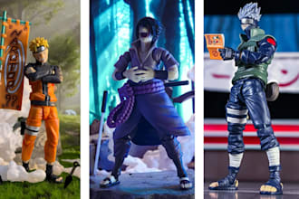 3d print and paint anime figure miniature resin model anime statue custom anime