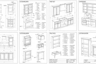deliver detailed and professional furniture shop drawings