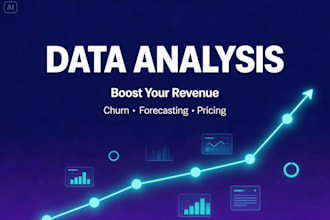 do data analysis, sales forecasting, churn prediction and machine learning