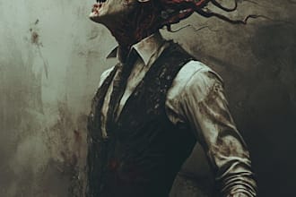 fantasy horror and fantasy horror character