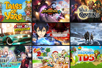 do steam capsule art steam cover art game marketing promote steam game logo