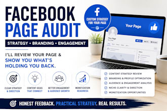 review your facebook page and content strategy