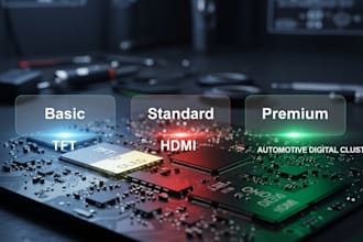 design tft, oled, hdmi, and automotive digital cluster pcb