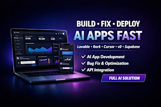 build fix optimize rork ai app and connect rork app to supabase backend, lovable