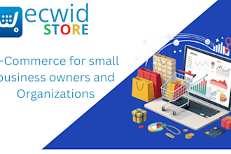 design a high converting ecwid website or ecwid ecommerce store