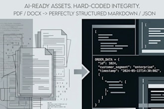structure your messy documents into rag optimized markdown for llms