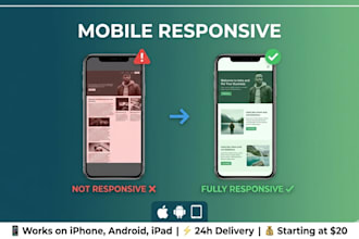 make your website mobile reponsive