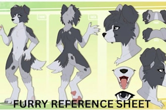 furry ref sheet anthro nsfw furry reference sheet fursona ref sheet