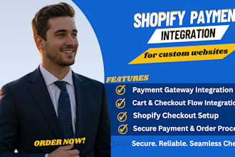 shopify payment integration code for custom websites
