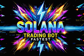 develop solana market maker bot, solana memecoin bot, solana volume bot
