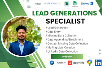 b2b lead generation, email finding, and data enrichment