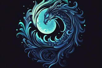 design a custom fantasy logo